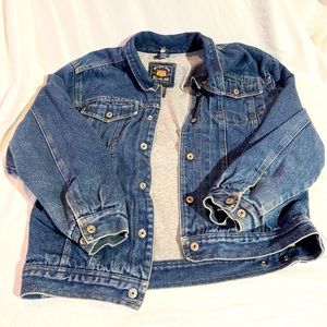 Denim jacket with cotton lining